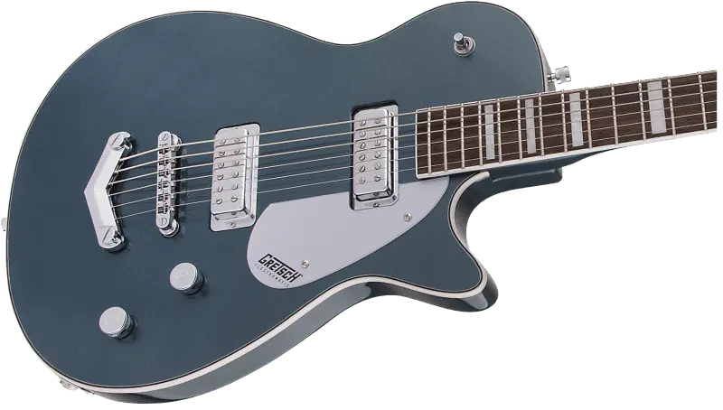 Электрогитара Gretsch G5260 Electromatic Jet Baritone with V-Stoptail Jade Grey Metallic
Электрогитара Gretsch G5260 Electromatic Jet Baritone with V-Stoptail Jade Grey Metallic