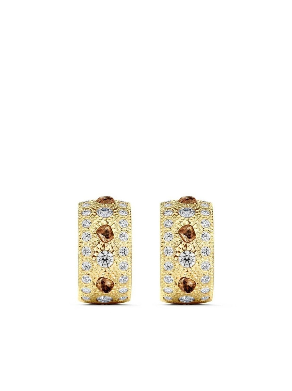 Маленькие серьги-кольца Talisman из желтого золота с бриллиантами De Beers Jewellers, золотой
Маленькие серьги-кольца Talisman из желтого золота с бриллиантами De Beers Jewellers, золотой