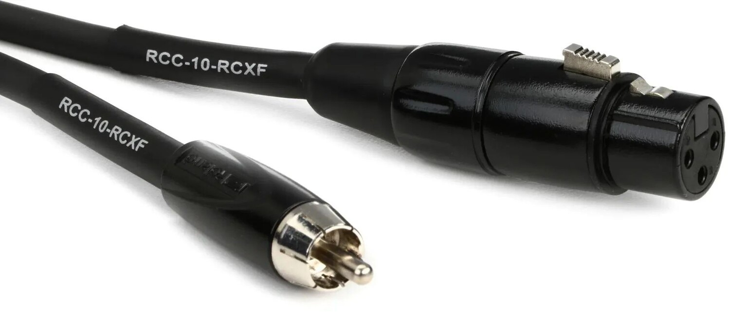 Соединительный кабель Roland RCC-10-RCXF Black Series XLR «мама» и «папа» RCA — 10 футов
Соединительный кабель Roland RCC-10-RCXF Black Series XLR «мама» и «папа» RCA — 10 футов
