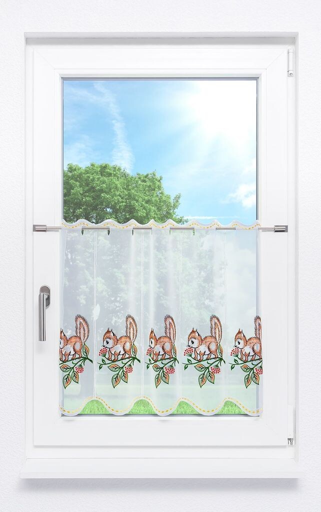 Панельная штора Plauener Spitze - белка (Ш х В) 224см*55см коричневая/коричневая, коричневый
Панельная штора Plauener Spitze - белка (Ш х В) 224см*55см коричневая/коричневая, коричневый