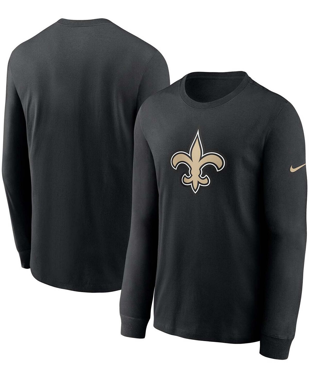 Мужская черная футболка с длинным рукавом и логотипом New Orleans Saints Primary Nike
Мужская черная футболка с длинным рукавом и логотипом New Orleans Saints Primary Nike