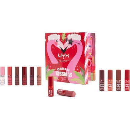 Обратный отсчет праздничного набора макияжа 12 Days Of Kissmas Lip Vault, Nyx Professional Makeup
Обратный отсчет праздничного набора макияжа 12 Days Of Kissmas Lip Vault, Nyx Professional Makeup