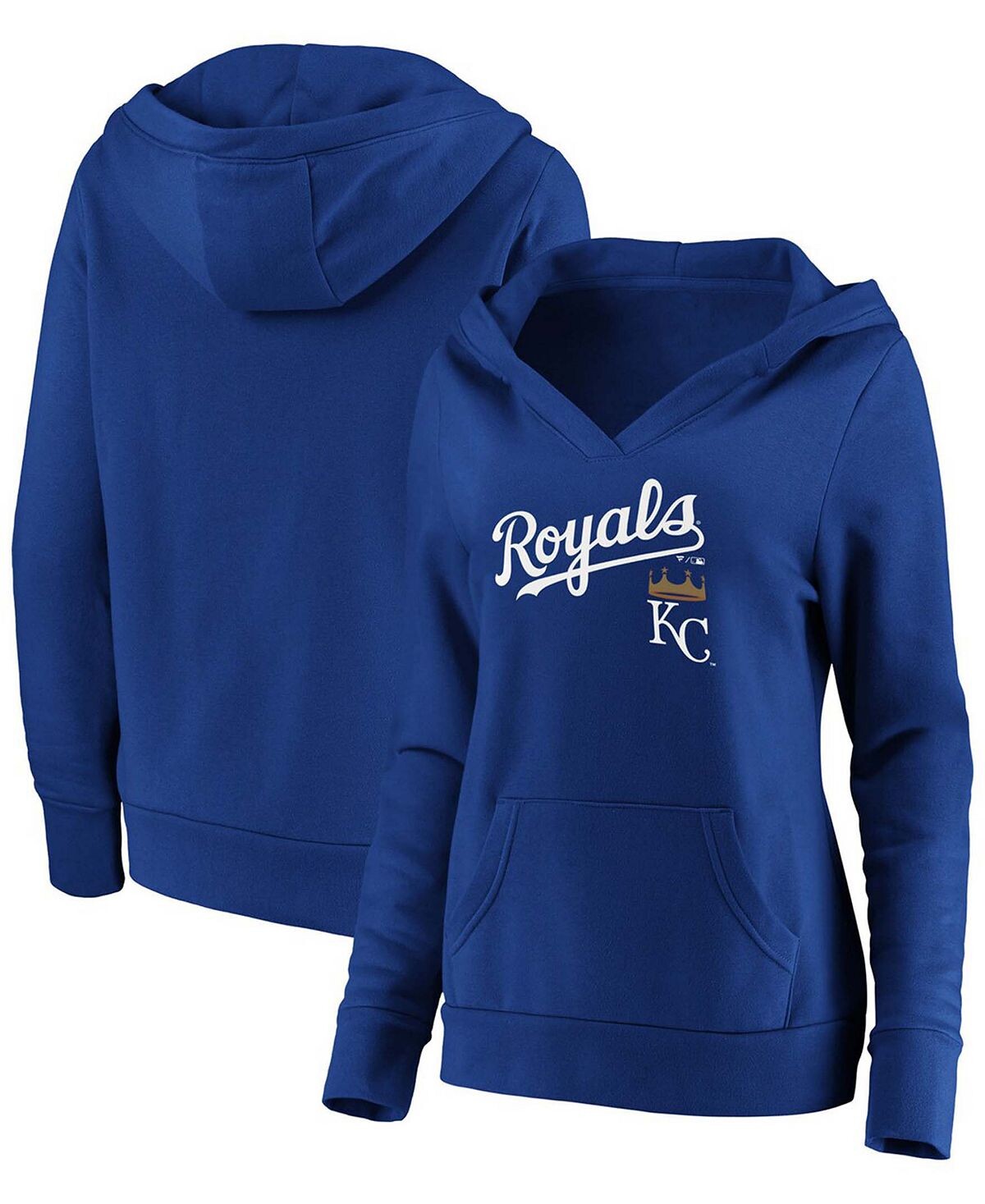 Пуловер с капюшоном и v-образным вырезом Royal Kansas City Royals Core Team размера плюс Fanatics
Пуловер с капюшоном и v-образным вырезом Royal Kansas City Royals Core Team размера плюс Fanatics
