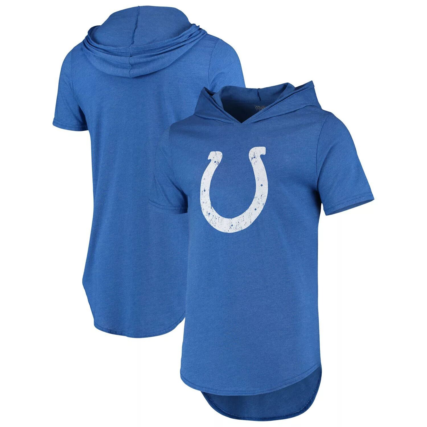 Мужская футболка с капюшоном и логотипом Majestic Threads Royal Indianapolis Colts Primary Tri-Blend
Мужская футболка с капюшоном и логотипом Majestic Threads Royal Indianapolis Colts Primary Tri-Blend