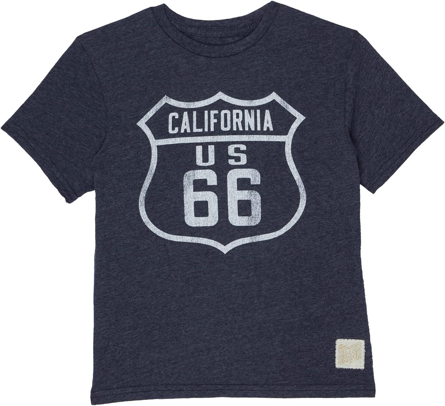 Футболка The Original Retro Brand Kids Tri-Blend California Route 66 Crew Neck Tee, цвет Streaky Navy
Футболка The Original Retro Brand Kids Tri-Blend California Route 66 Crew Neck Tee, цвет Streaky Navy