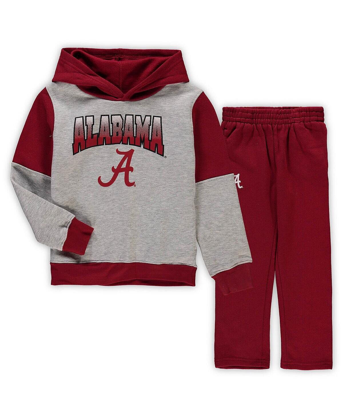 Комплект из худи и брюк Little Boys Grey, Crimson Alabama Crimson Tide Sideline Outerstuff
Комплект из худи и брюк Little Boys Grey, Crimson Alabama Crimson Tide Sideline Outerstuff