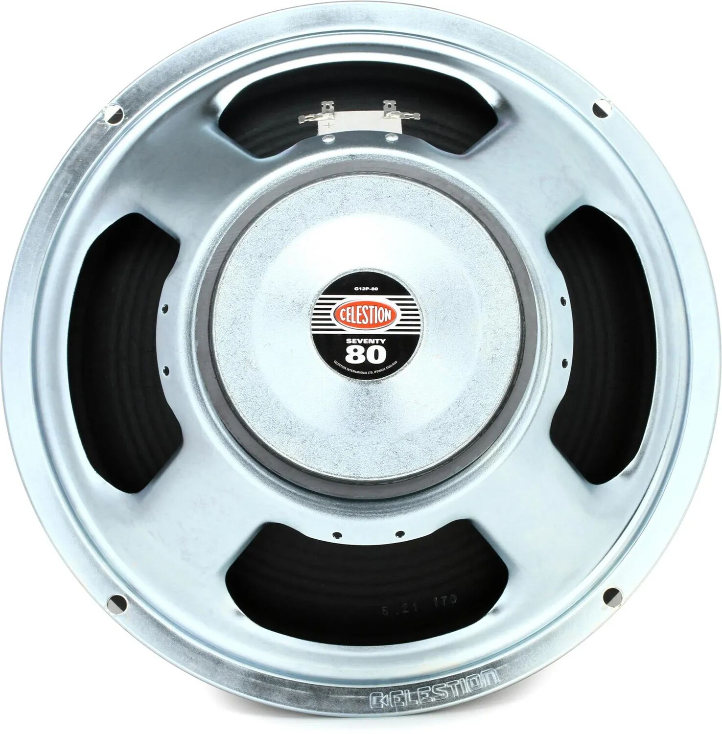 Celestion Seventy 80 12-дюймовый сменный динамик гитарного усилителя мощностью 80 Вт — 16 Ом
Celestion Seventy 80 12-дюймовый сменный динамик гитарного усилителя мощностью 80 Вт — 16 Ом