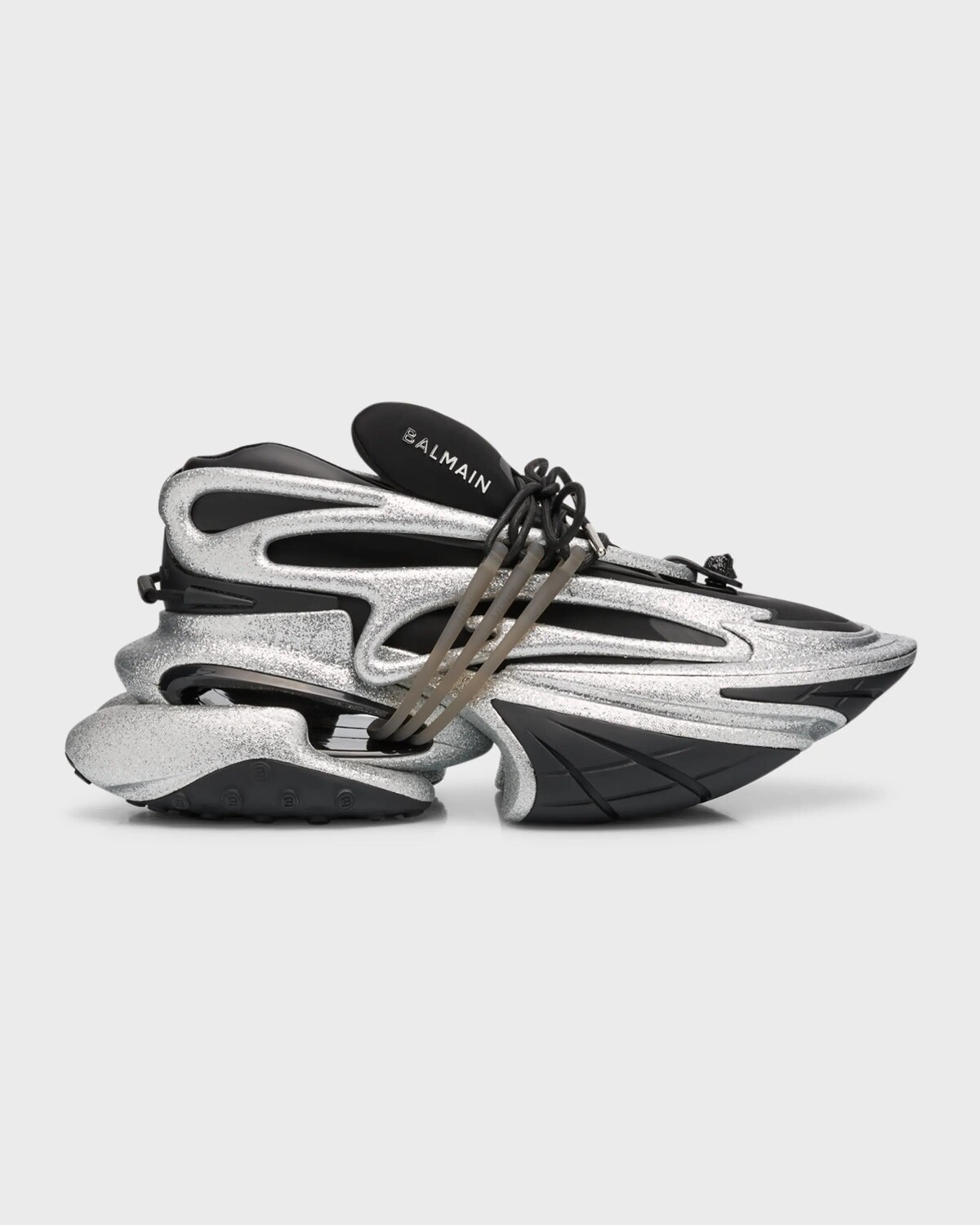 Мужские модные кроссовки из неопрена с блестками единорога Balmain, цвет Black/Silver
Мужские модные кроссовки из неопрена с блестками единорога Balmain, цвет Black/Silver