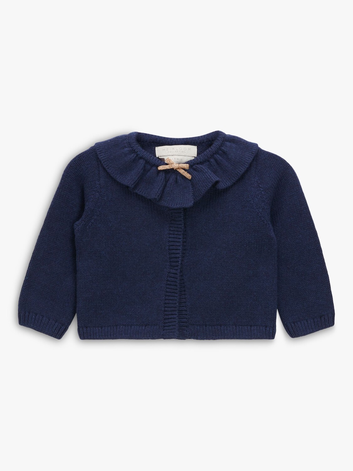 Кардиган из микса кашемира с бантиком из коллекции Heirloom Collection Baby Bow John Lewis Heirloom Collection, темно-синий
Кардиган из микса кашемира с бантиком из коллекции Heirloom Collection Baby Bow John Lewis Heirloom Collection, темно-синий