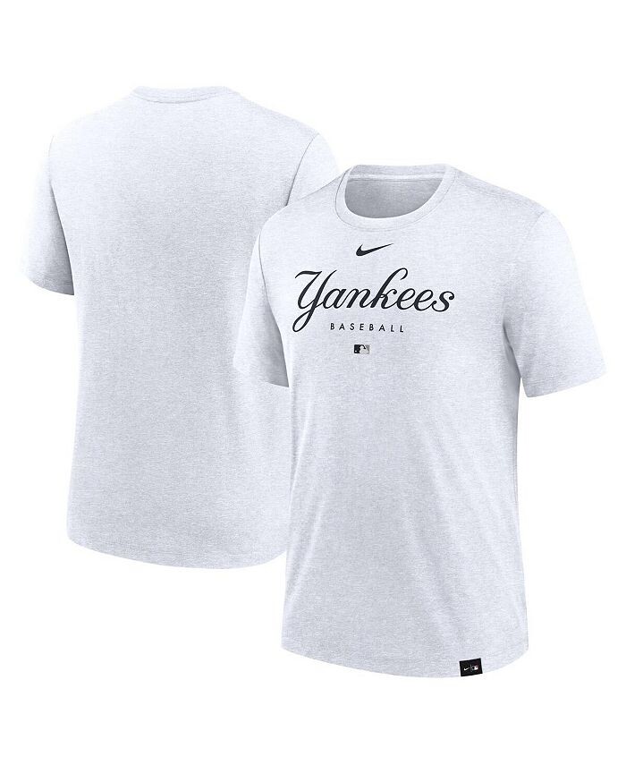 Мужская футболка Ash New York Yankees Authentic Collection Early Work Tri-Blend Performance Nike, серый
Мужская футболка Ash New York Yankees Authentic Collection Early Work Tri-Blend Performance Nike, серый