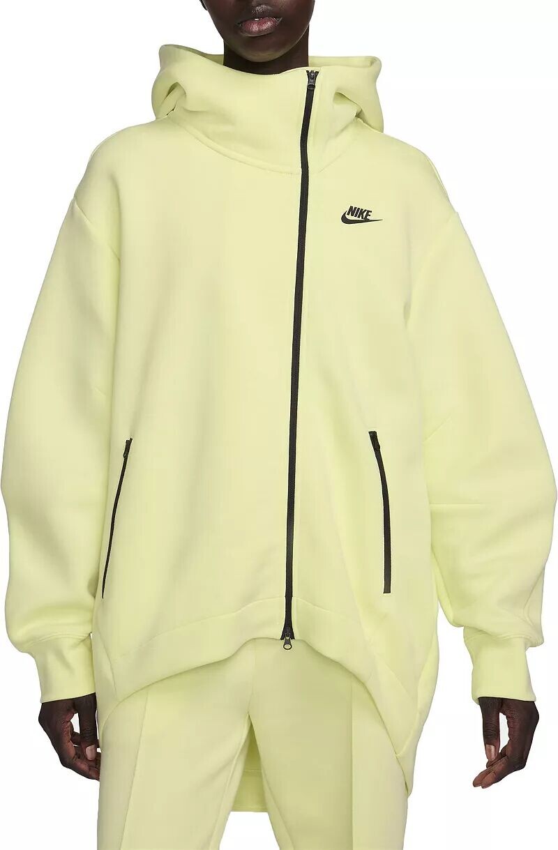 Женская объемная толстовка с капюшоном из технического флиса Nike Sportswear с молнией во всю длину
Женская объемная толстовка с капюшоном из технического флиса Nike Sportswear с молнией во всю длину
