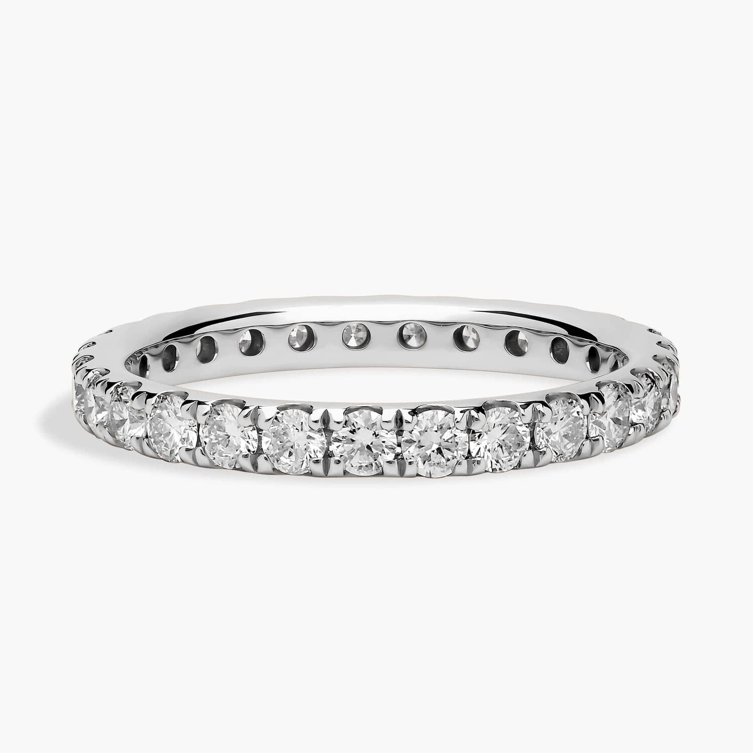 Кольцо Riviera Pavé Diamond Eternity из 14-каратного белого золота (1 карат Tw. - HI / SI1-SI2) Blue Nile
Кольцо Riviera Pavé Diamond Eternity из 14-каратного белого золота (1 карат Tw. - HI / SI1-SI2) Blue Nile
