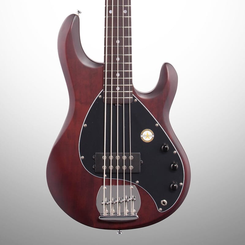 Басс гитара Sterling by Music Man Ray5 StingRay 5-String Electric Bass, Walnut Satin
Басс гитара Sterling by Music Man Ray5 StingRay 5-String Electric Bass, Walnut Satin
