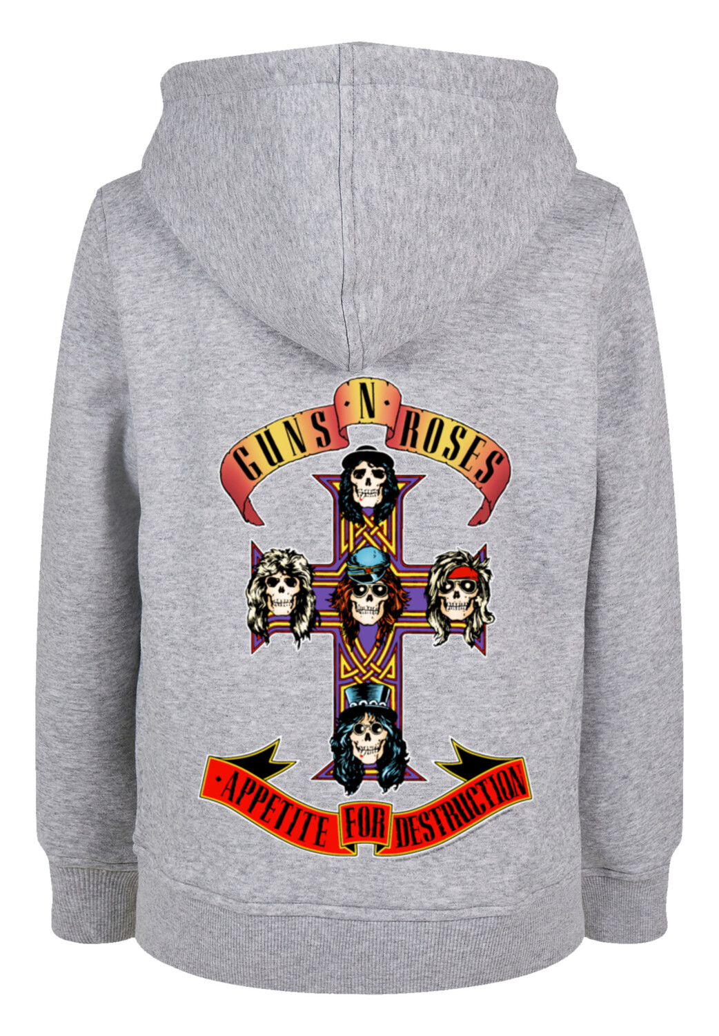 Пуловер F4NT4STIC Basic Kids Hoodie Guns 'n' Roses Appetite For Destruction, цвет heathergrey
Пуловер F4NT4STIC Basic Kids Hoodie Guns 'n' Roses Appetite For Destruction, цвет heathergrey
