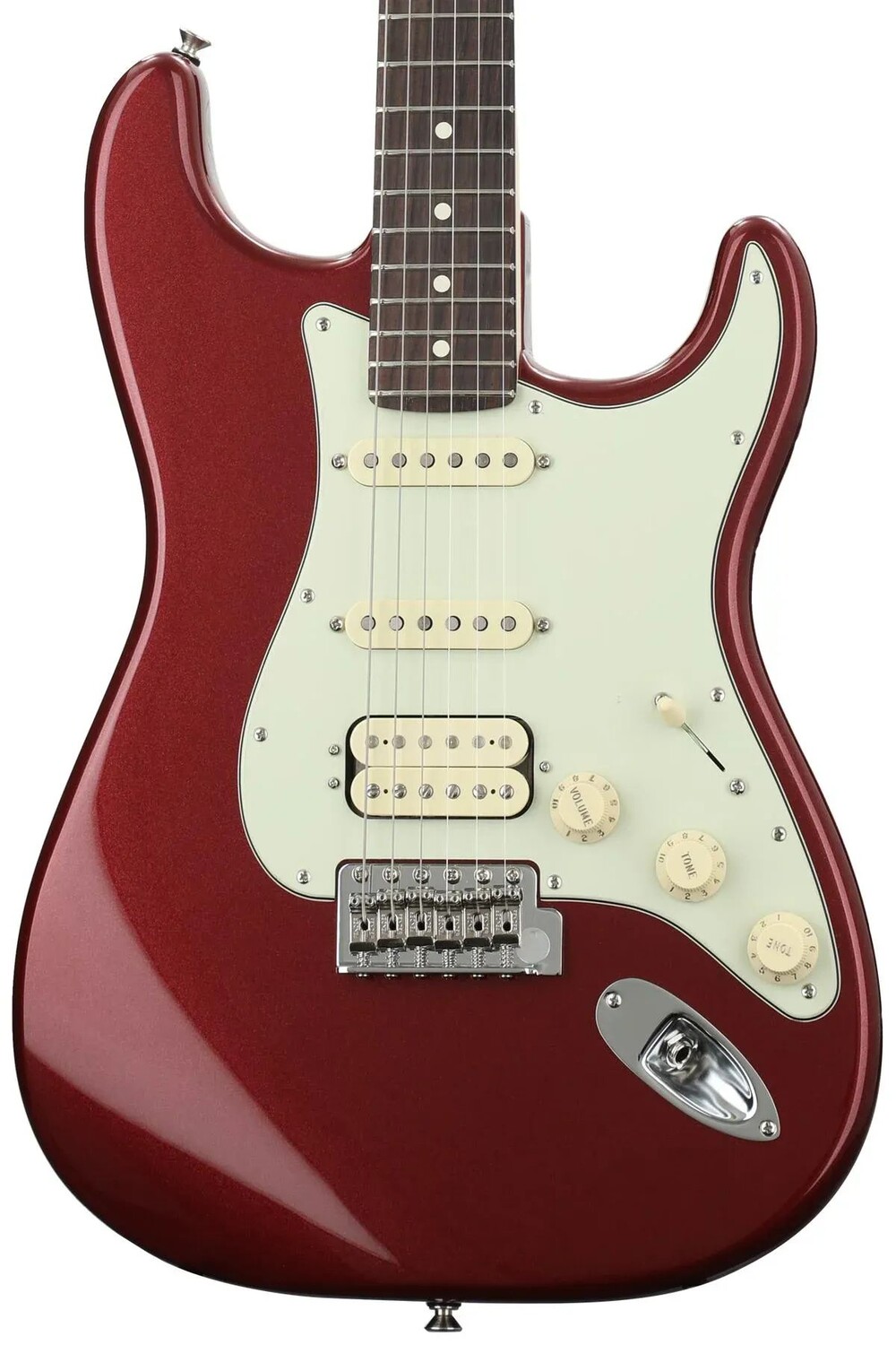 Fender American Performer Stratocaster HSS — баклажановый с накладкой из палисандра
Fender American Performer Stratocaster HSS — баклажановый с накладкой из палисандра