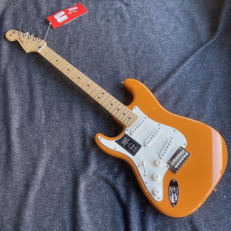 Электрогитара Fender Player Stratocaster Left-Handed LH MN Maple 2021 Capri Orange MX21208760 8lb 1.0 oz
Электрогитара Fender Player Stratocaster Left-Handed LH MN Maple 2021 Capri Orange MX21208760 8lb 1.0 oz