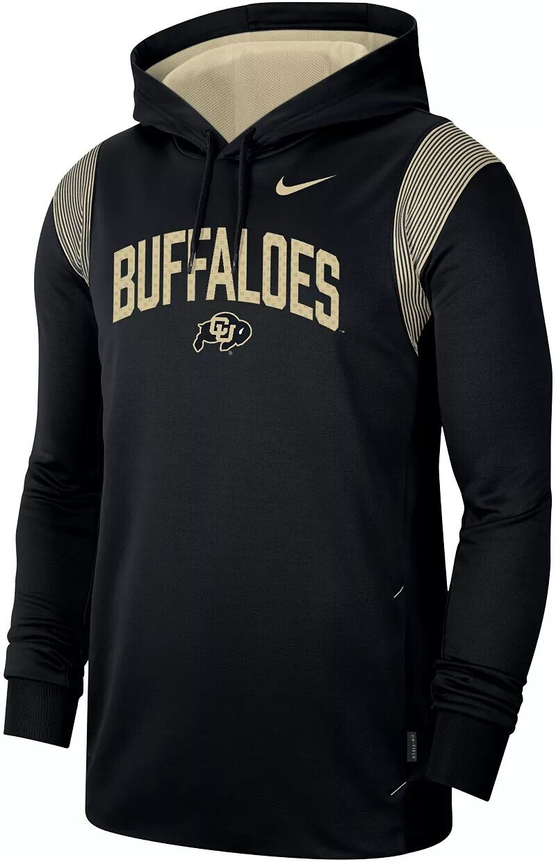 Мужская черная толстовка с капюшоном Nike Colorado Buffaloes Therma-FIT Football Sideline Performance
Мужская черная толстовка с капюшоном Nike Colorado Buffaloes Therma-FIT Football Sideline Performance