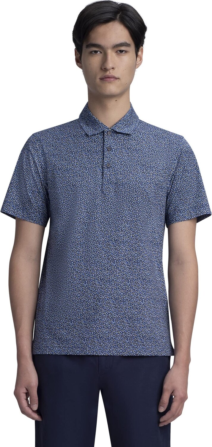 Рубашка-поло Victor Short Sleeve Polo in Mosaic Print Ooohcotton BUGATCHI, темно-синий
Рубашка-поло Victor Short Sleeve Polo in Mosaic Print Ooohcotton BUGATCHI, темно-синий