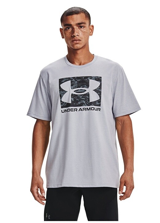Однотонная серая мужская футболка стандартного кроя с круглым вырезом Under Armour, Серый, Однотонная серая мужская футболка стандартного кроя с круглым вырезом Under Armour
Однотонная серая мужская футболка стандартного кроя с круглым вырезом Under Armour, Серый, Однотонная серая мужская футболка стандартного кроя с круглым вырезом Under Armour