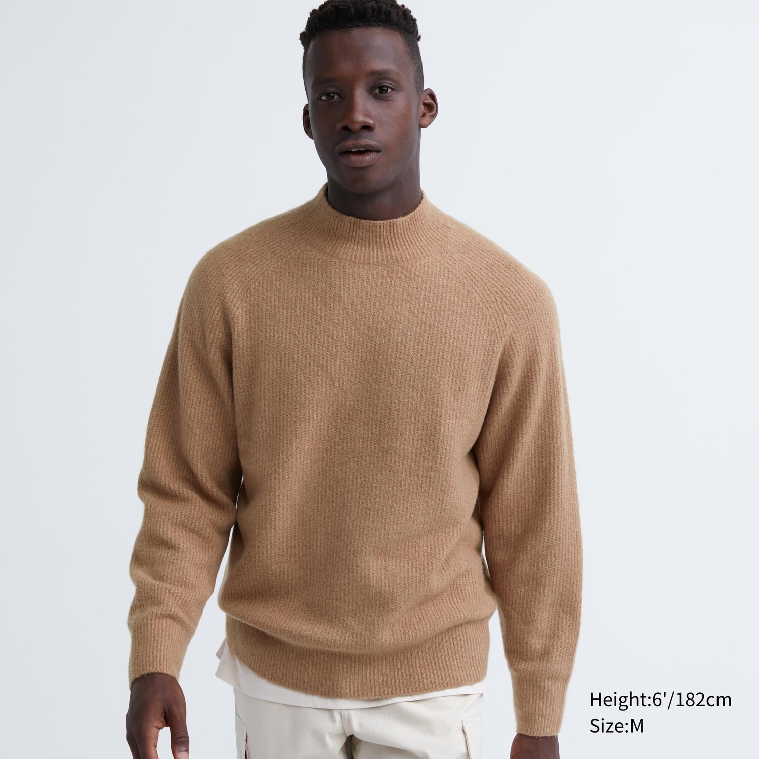 Бесшовный джемпер 3D-вязки из пряжи-суфле с воротником-стойкой Uniqlo, коричневый
Бесшовный джемпер 3D-вязки из пряжи-суфле с воротником-стойкой Uniqlo, коричневый