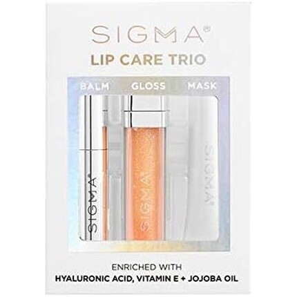 Sigma Beauty Lip Care Trio Кондиционирующая ночная маска для губ, pH-активируемый бальзам для губ и блеск для губ Увлажняющий уход за губами с гиалуроновой кислотой, витамином Е и маслом жожоба
Sigma Beauty Lip Care Trio Кондиционирующая ночная маска для губ, pH-активируемый бальзам для губ и блеск для губ Увлажняющий уход за губами с гиалуроновой кислотой, витамином Е и маслом жожоба