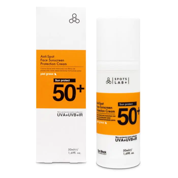 Солнцезащитный крем anti spot protector solar facial antimanchas Spot'S Lab, объем 50 мл
Солнцезащитный крем anti spot protector solar facial antimanchas Spot'S Lab, объем 50 мл
