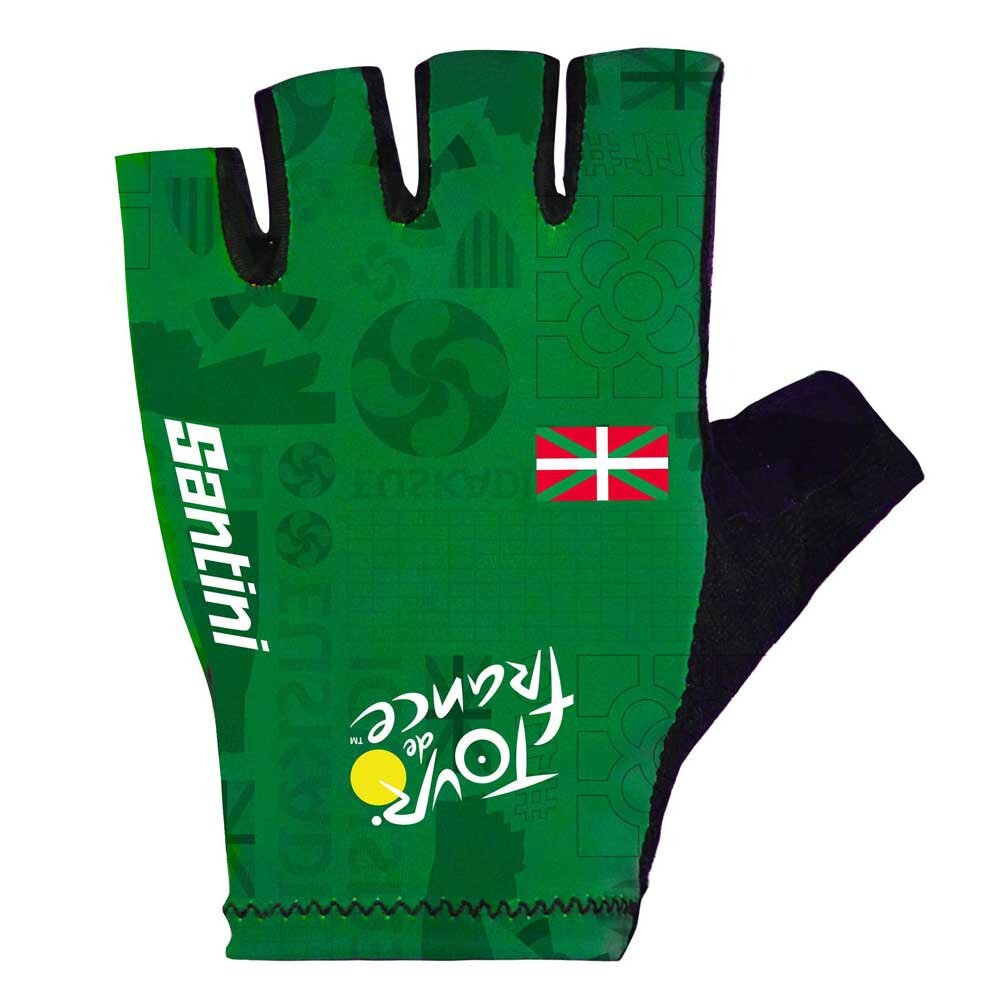 Короткие перчатки Santini Tour de France Official Grand Depart Pais Vasco 2023 Short Gloves, зеленый
Короткие перчатки Santini Tour de France Official Grand Depart Pais Vasco 2023 Short Gloves, зеленый