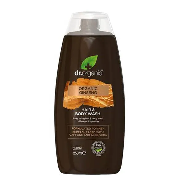 Оживляет и придает энергию телу и волосам Gel De Baño Y Champú De Ginseng Orgánico Dr. Organic, 250 ml
Оживляет и придает энергию телу и волосам Gel De Baño Y Champú De Ginseng Orgánico Dr. Organic, 250 ml