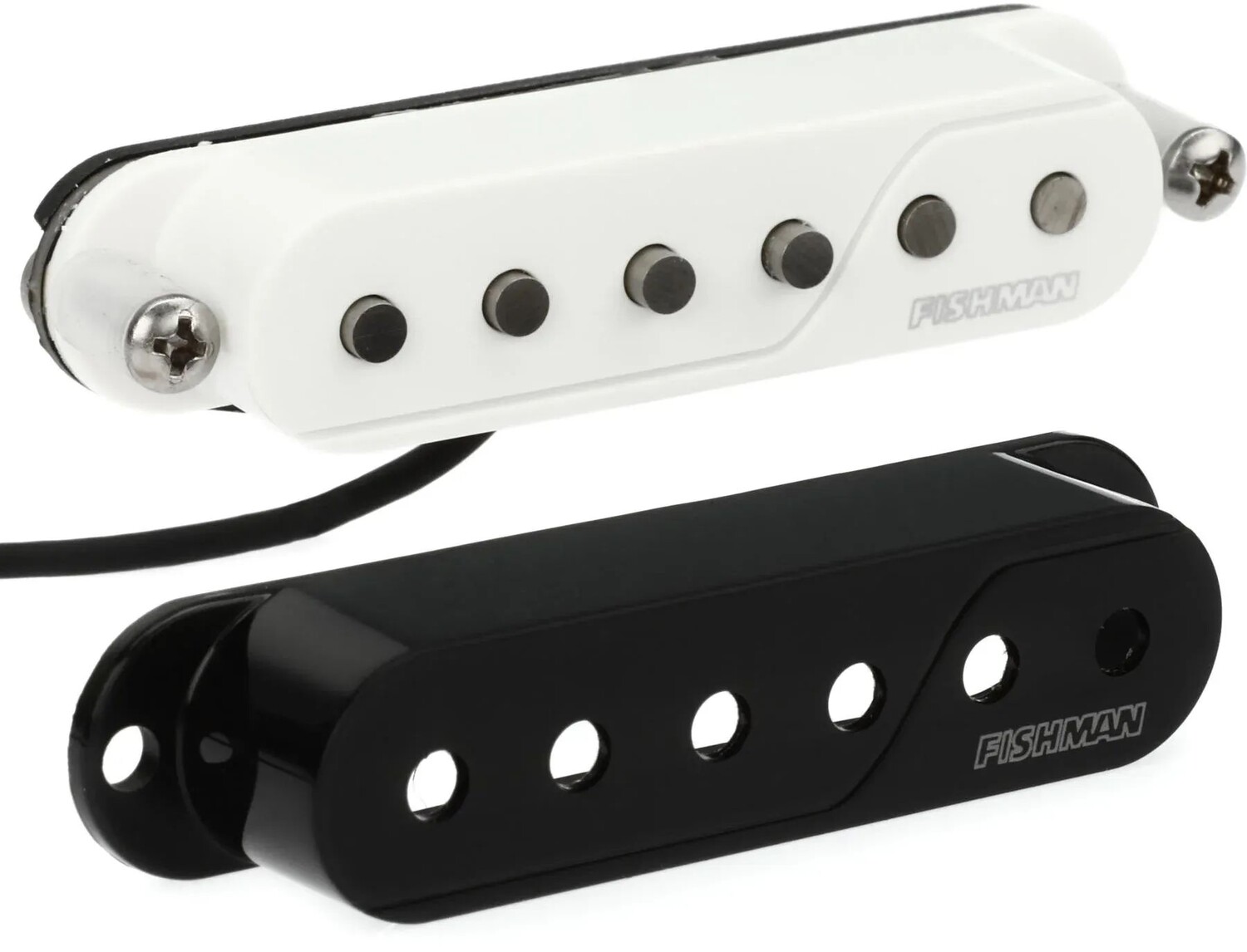 Многоголосый звукосниматель Fishman Fluence Single Width с одной катушкой — черно-белый колпачок
Многоголосый звукосниматель Fishman Fluence Single Width с одной катушкой — черно-белый колпачок