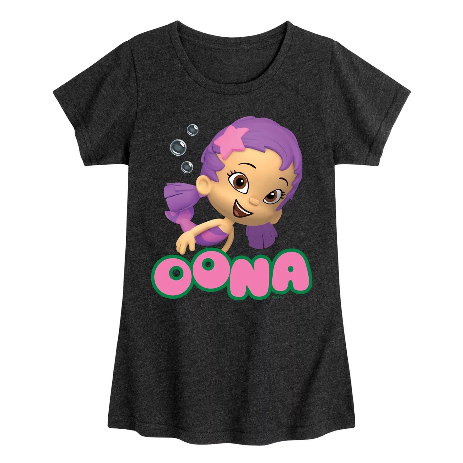 Футболка с рисунком Bubble Guppies Oona для девочек 7–16 лет Licensed Character, черный
Футболка с рисунком Bubble Guppies Oona для девочек 7–16 лет Licensed Character, черный