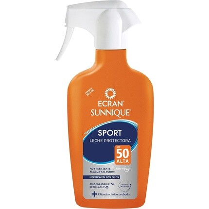 Sunnique Sport Защитное солнцезащитное молочко-спрей Spf 50 с высокой устойчивостью к воде и поту, 300 мл, Ecran
Sunnique Sport Защитное солнцезащитное молочко-спрей Spf 50 с высокой устойчивостью к воде и поту, 300 мл, Ecran