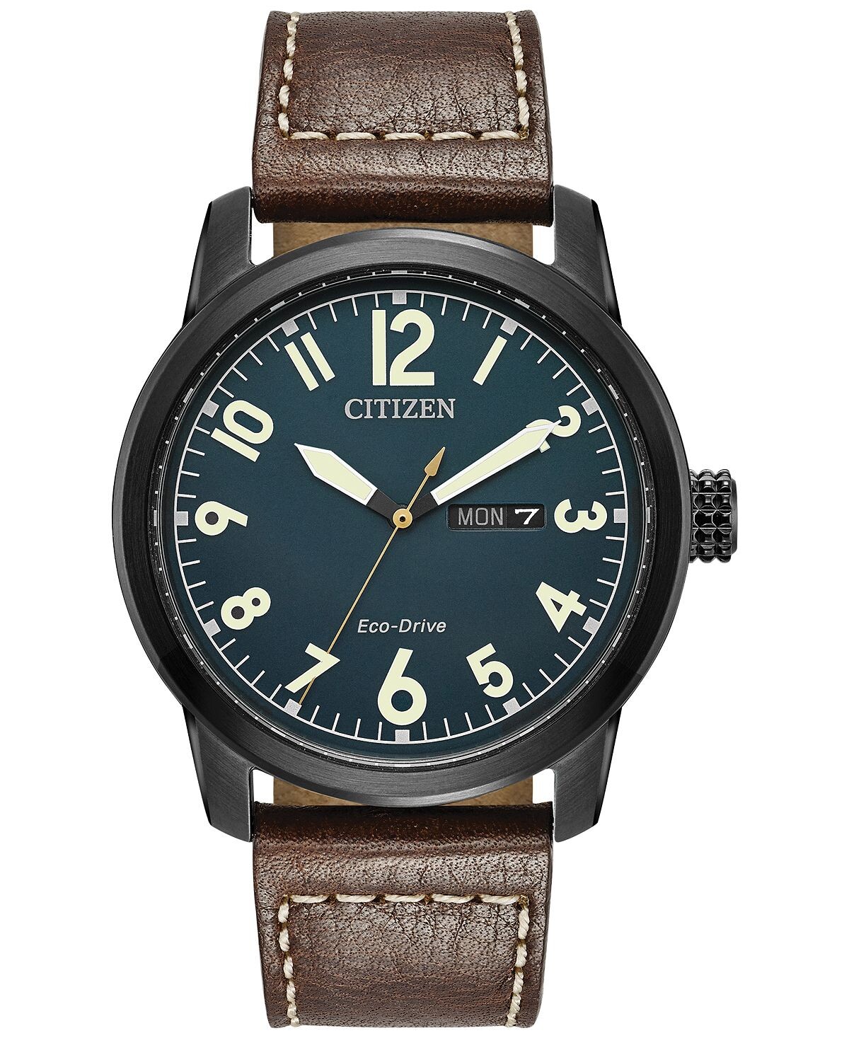 Мужские часы Eco-Drive в стиле милитари с коричневым кожаным ремешком, 42 мм, BM8478-01L Citizen
Мужские часы Eco-Drive в стиле милитари с коричневым кожаным ремешком, 42 мм, BM8478-01L Citizen