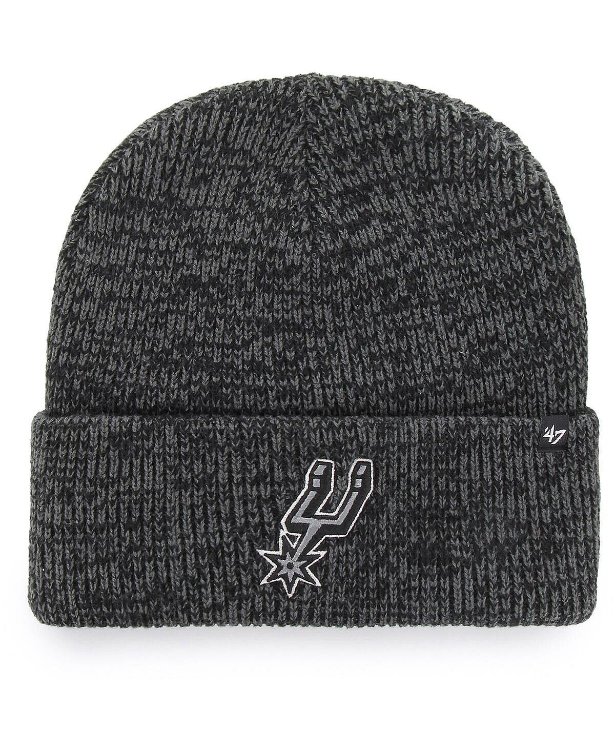 Черная мужская вязаная шапка с манжетами San Antonio Spurs Brain Freeze '47 Brand
Черная мужская вязаная шапка с манжетами San Antonio Spurs Brain Freeze '47 Brand