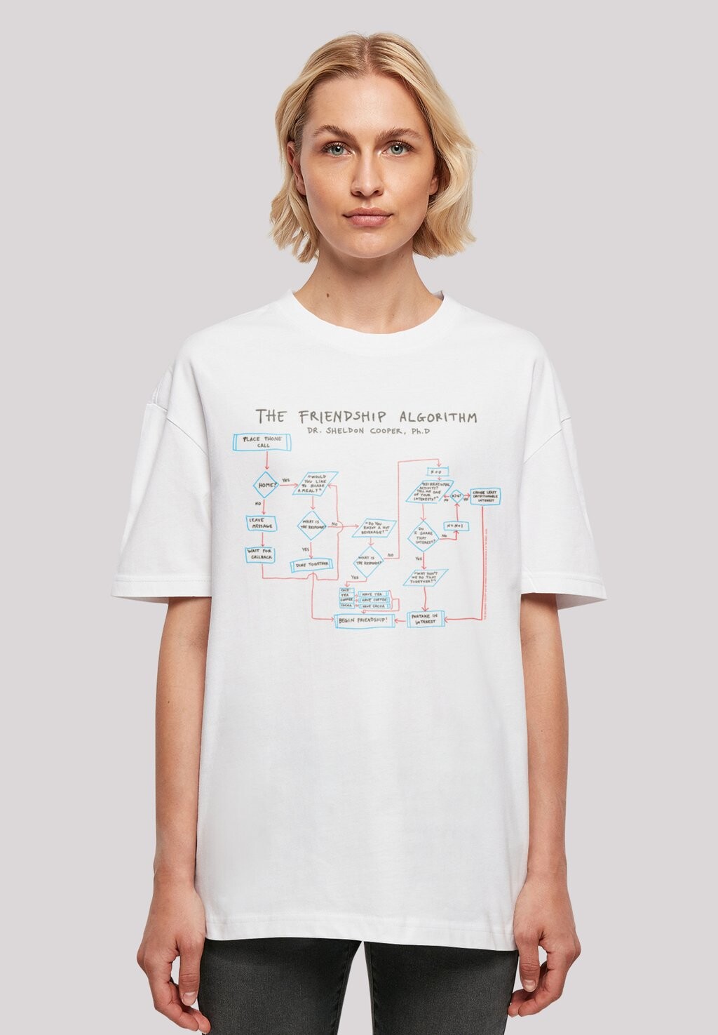 Футболка с принтом Big Bang Theory Tv Serie Theory Friendship Algorithm F4NT4STIC, белый
Футболка с принтом Big Bang Theory Tv Serie Theory Friendship Algorithm F4NT4STIC, белый