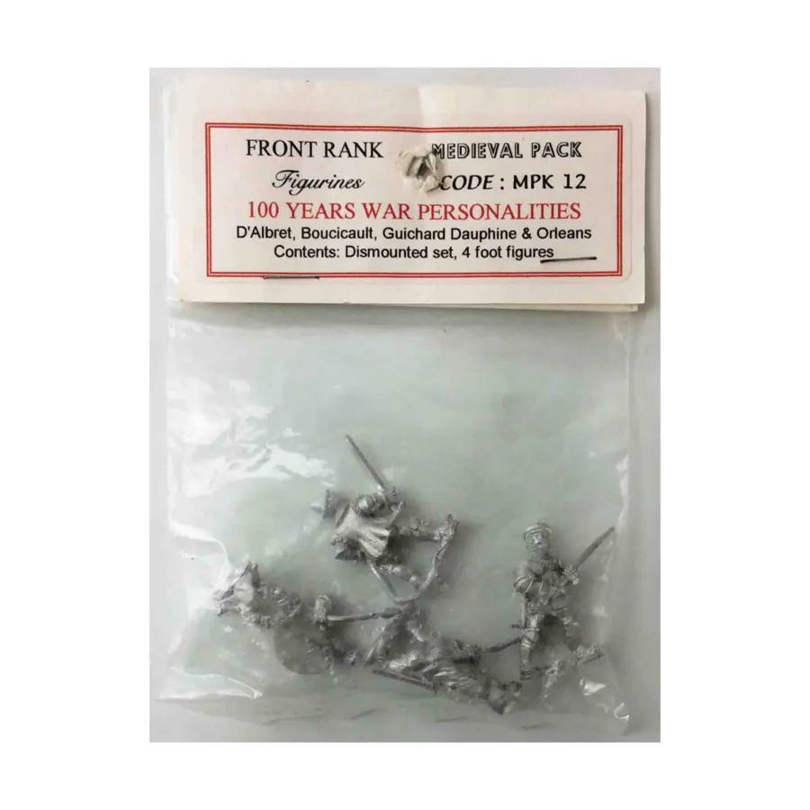Д'Альбре, Бусико, Гишар-Дофин и Орлеан, Historical Miniatures (25mm) (Front Rank Figurines)
Д'Альбре, Бусико, Гишар-Дофин и Орлеан, Historical Miniatures (25mm) (Front Rank Figurines)