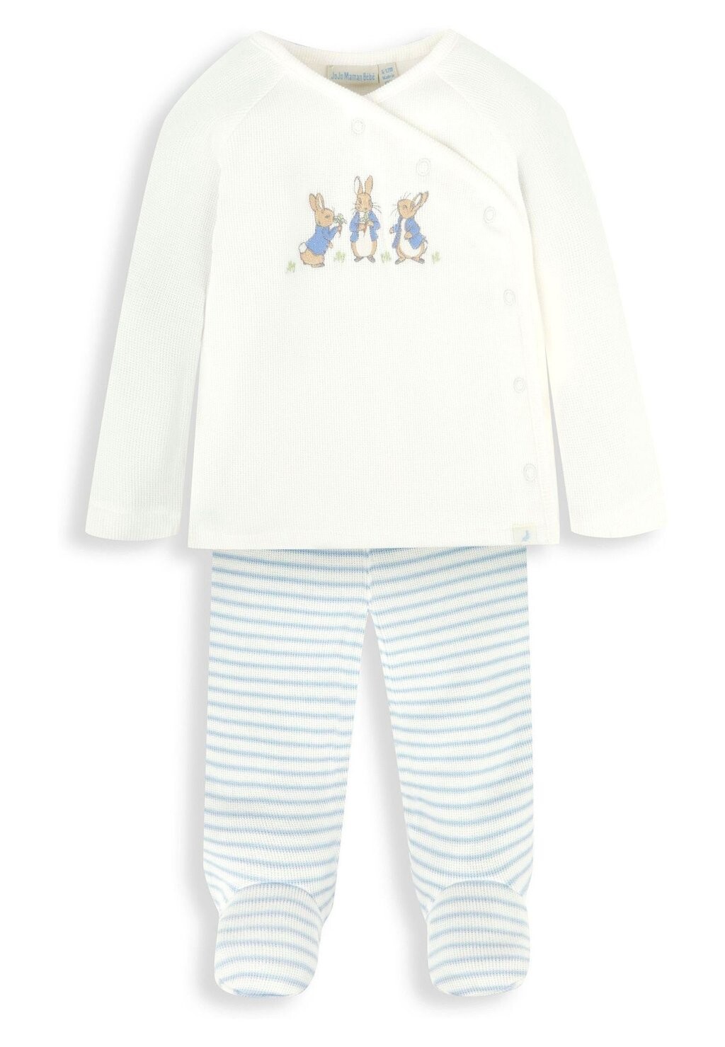 Комплект одежды для сна PETER RABBIT APPLIQUÉ WRAP & COSY SET JoJo Maman Bébé, цвет blue
Комплект одежды для сна PETER RABBIT APPLIQUÉ WRAP & COSY SET JoJo Maman Bébé, цвет blue