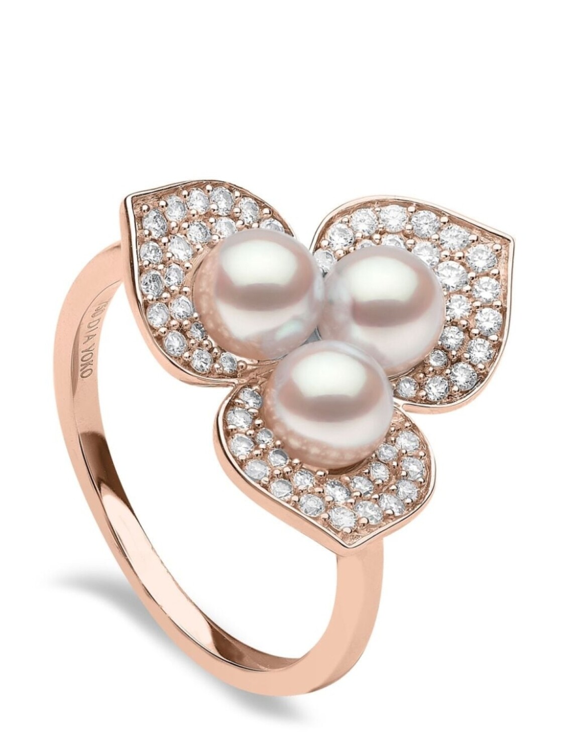 Кольцо Petal Akoya из розового золота с жемчугом и бриллиантами Yoko London, розовый
Кольцо Petal Akoya из розового золота с жемчугом и бриллиантами Yoko London, розовый