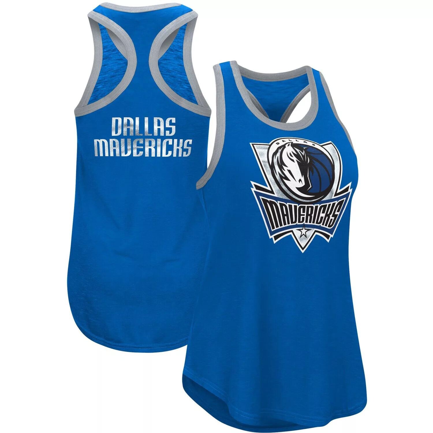 Женская синяя майка G-III 4Her от Carl Banks Dallas Mavericks Showdown Burnout G-III, Синий
Женская синяя майка G-III 4Her от Carl Banks Dallas Mavericks Showdown Burnout G-III, Синий
