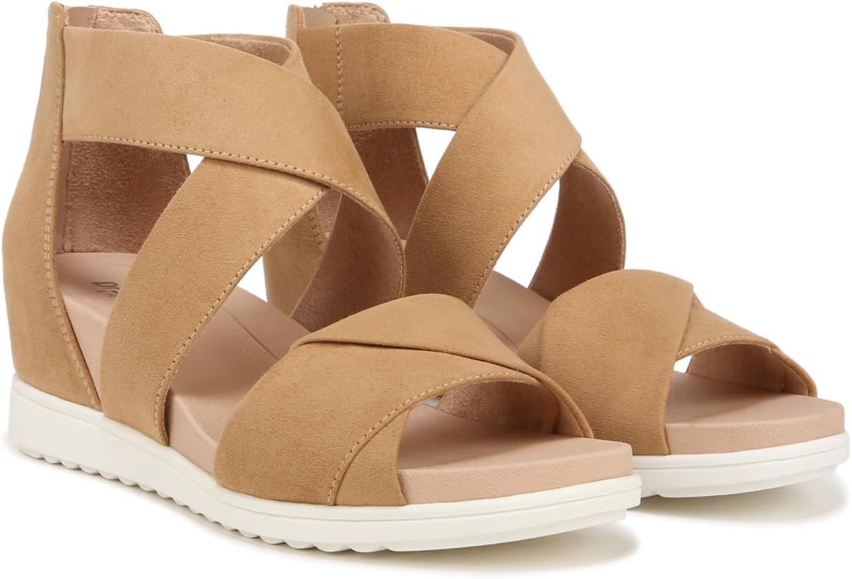 Сандалии Dr. Scholl's Golden Hour Platform Wedge Sandal, цвет Warm Tan Microfiber
Сандалии Dr. Scholl's Golden Hour Platform Wedge Sandal, цвет Warm Tan Microfiber