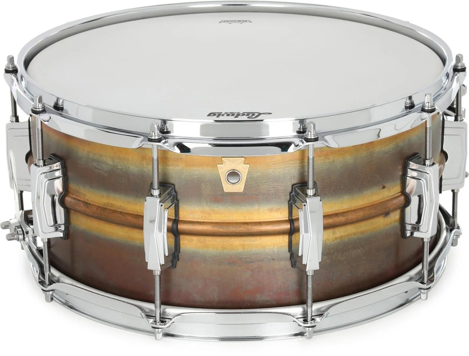Новый малый барабан Ludwig из необработанной бронзы с ушками Imperial — 6,5 x 14 дюймов
Новый малый барабан Ludwig из необработанной бронзы с ушками Imperial — 6,5 x 14 дюймов