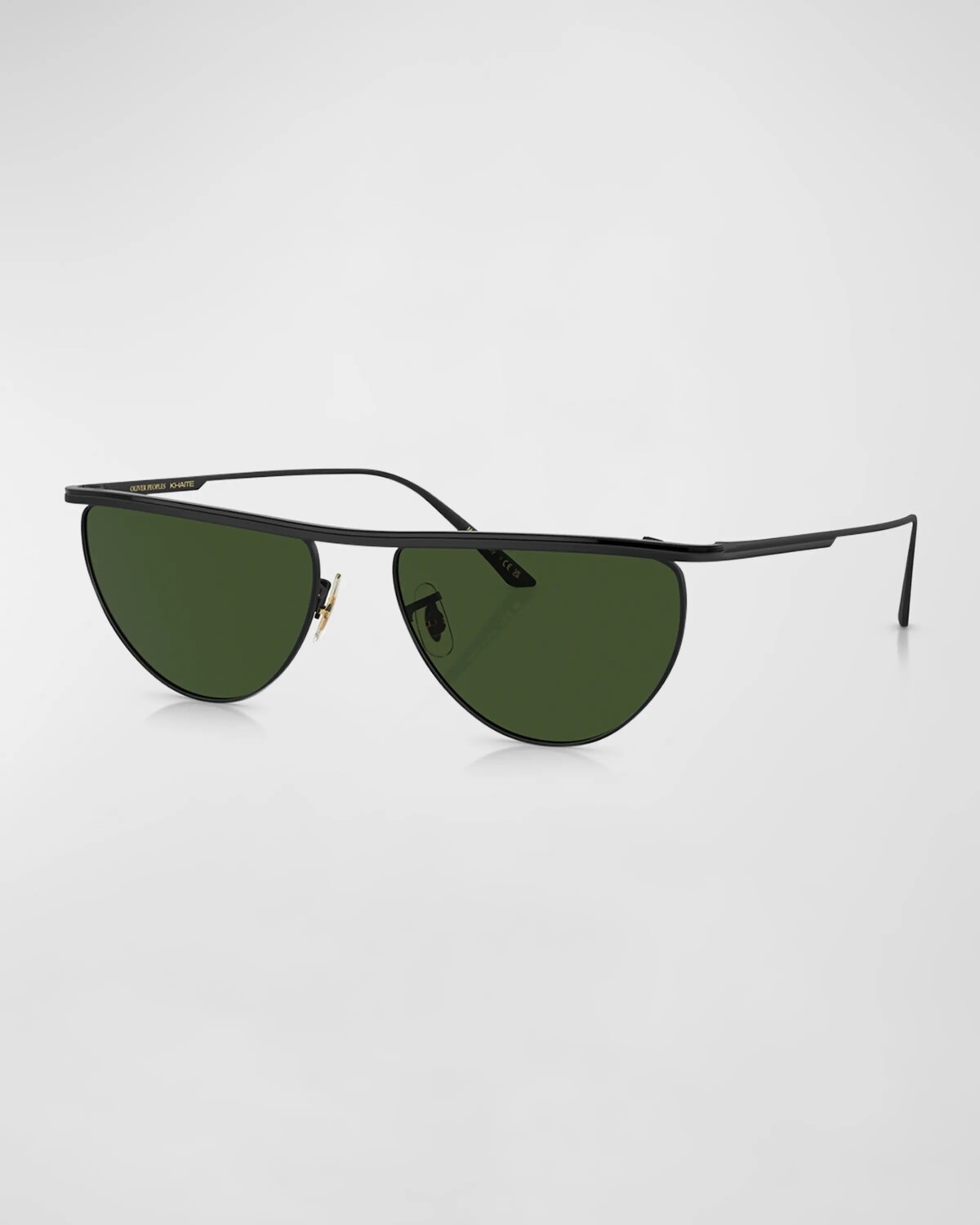 Солнцезащитные очки в изящной металлической оправе Windsor KHAITE x Oliver Peoples, цвет Black Green
Солнцезащитные очки в изящной металлической оправе Windsor KHAITE x Oliver Peoples, цвет Black Green