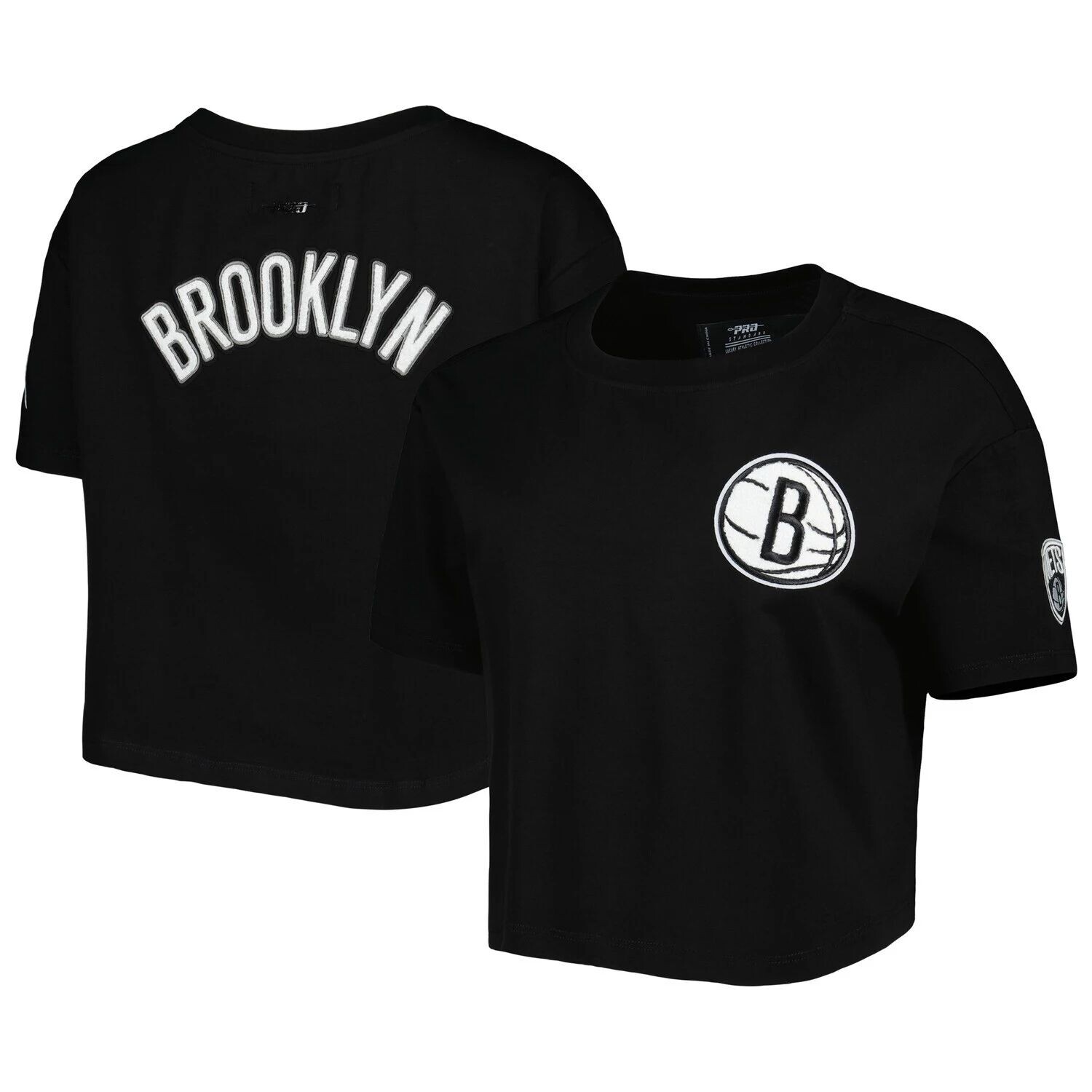 Женская футболка Pro Standard черного цвета Brooklyn Nets Classics свободного кроя, Черный
Женская футболка Pro Standard черного цвета Brooklyn Nets Classics свободного кроя, Черный