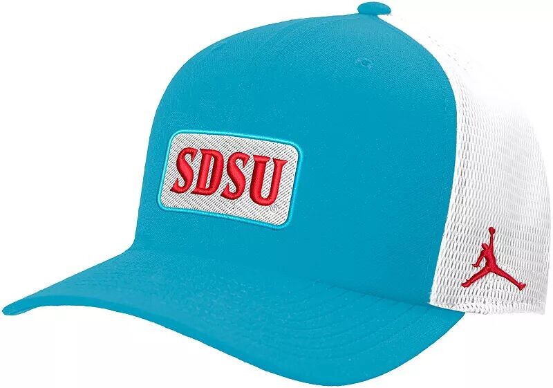 Мужская регулируемая кепка дальнобойщика Nike San Diego State Aztecs Turquoise Classic99
Мужская регулируемая кепка дальнобойщика Nike San Diego State Aztecs Turquoise Classic99