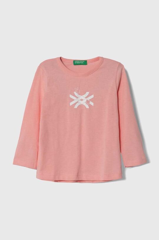 Хлопковая рубашка с длинными рукавами для мальчиков и девочек United Colors of Benetton, розовый
Хлопковая рубашка с длинными рукавами для мальчиков и девочек United Colors of Benetton, розовый