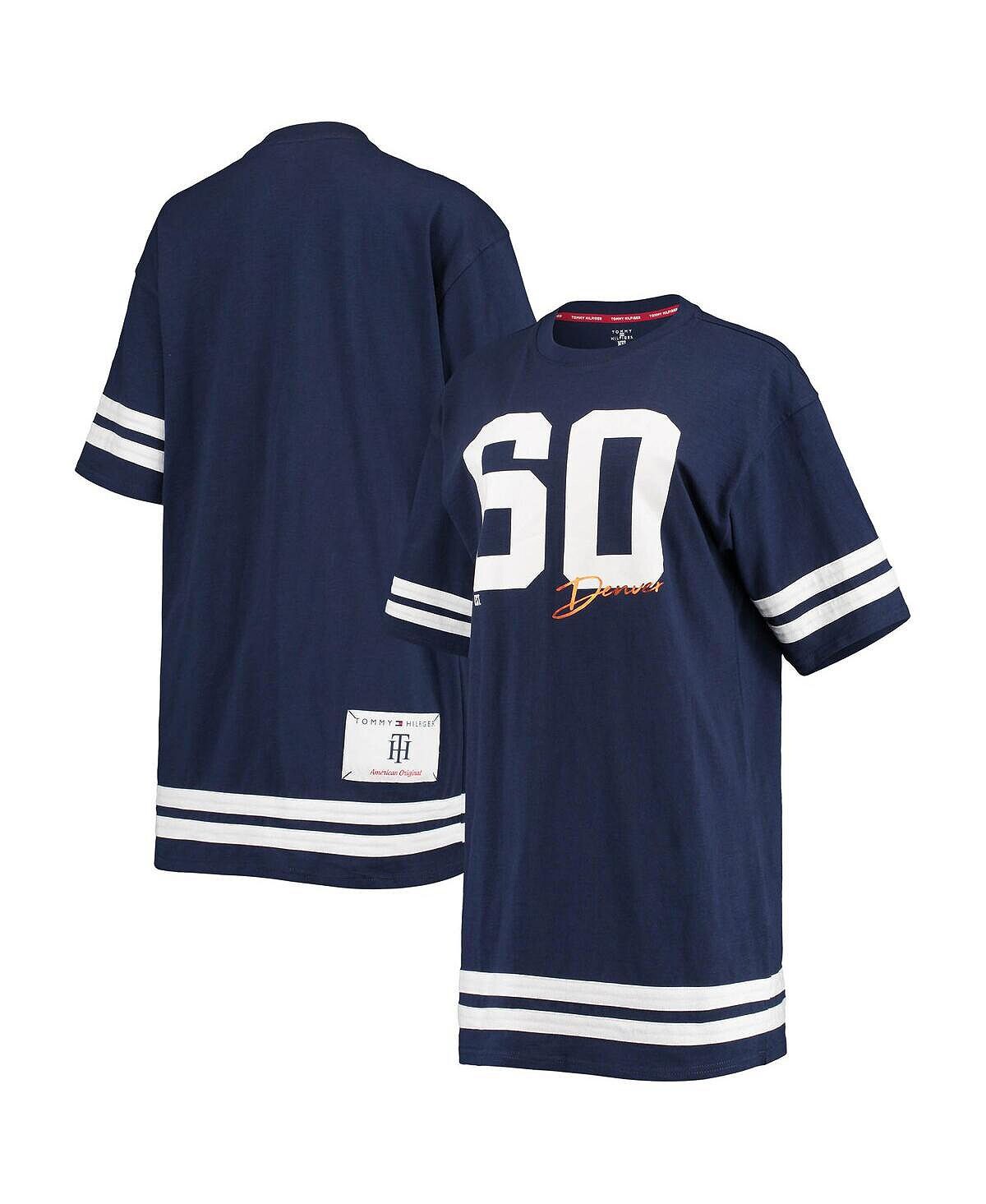Женское темно-синее платье с полурукавами Denver Broncos Clair Tommy Hilfiger, темно-синий
Женское темно-синее платье с полурукавами Denver Broncos Clair Tommy Hilfiger, темно-синий