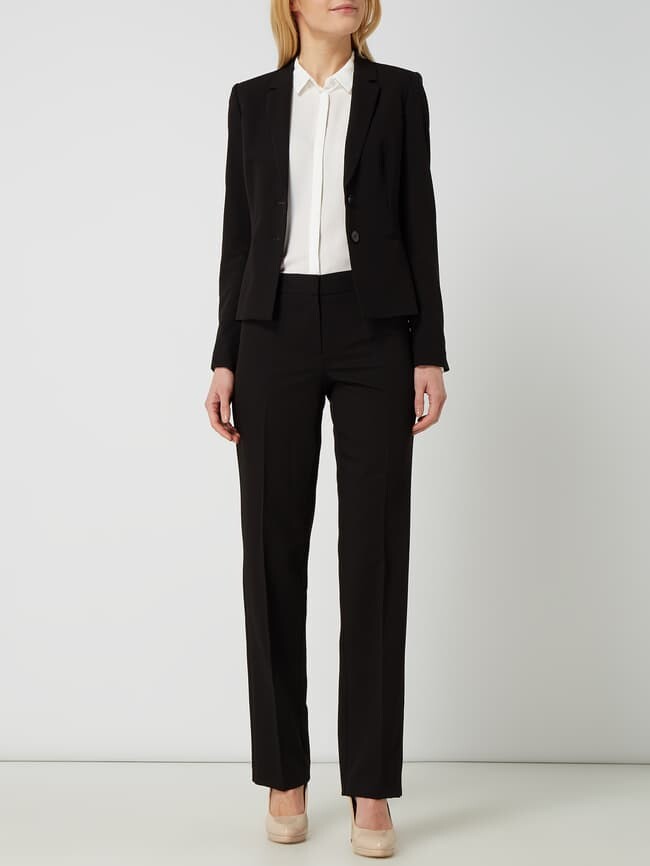 Брюки узкого кроя из эластичной ткани Jake*s Collection, черный
Брюки узкого кроя из эластичной ткани Jake*s Collection, черный