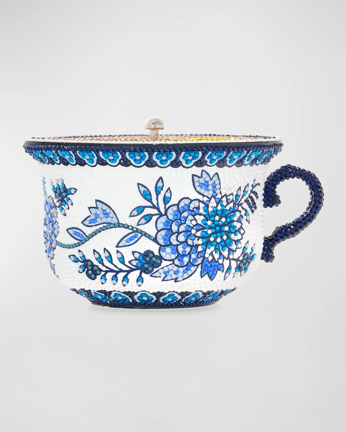 Сумка женская Teacup Tranquili-Tea Minaudiere Judith Leiber Couture, цвет Silver Cobalt Multi
Сумка женская Teacup Tranquili-Tea Minaudiere Judith Leiber Couture, цвет Silver Cobalt Multi
