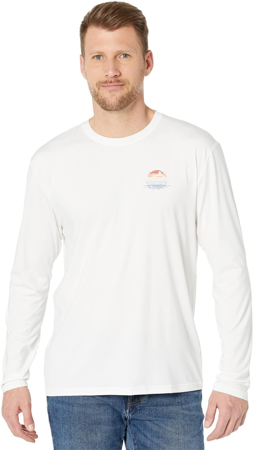 Футболка с длинными рукавами и круглым вырезом Sunset Perf Southern Tide, цвет Classic White
Футболка с длинными рукавами и круглым вырезом Sunset Perf Southern Tide, цвет Classic White