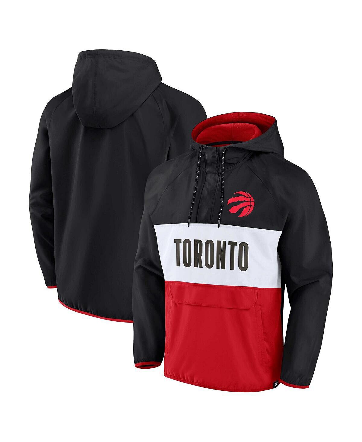 Мужская черно-красная толстовка с капюшоном с логотипом лидера команды Toronto Raptors, черно-красного цвета с цветными блоками, анорак реглан с молнией на четверть Fanatics, Черный
Мужская черно-красная толстовка с капюшоном с логотипом лидера команды Toronto Raptors, черно-красного цвета с цветными блоками, анорак реглан с молнией на четверть Fanatics, Черный