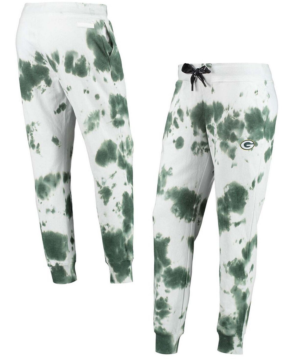 Женские белые и зеленые брюки-джоггеры Green Bay Packers Melody Tie-Dye DKNY, белый
Женские белые и зеленые брюки-джоггеры Green Bay Packers Melody Tie-Dye DKNY, белый